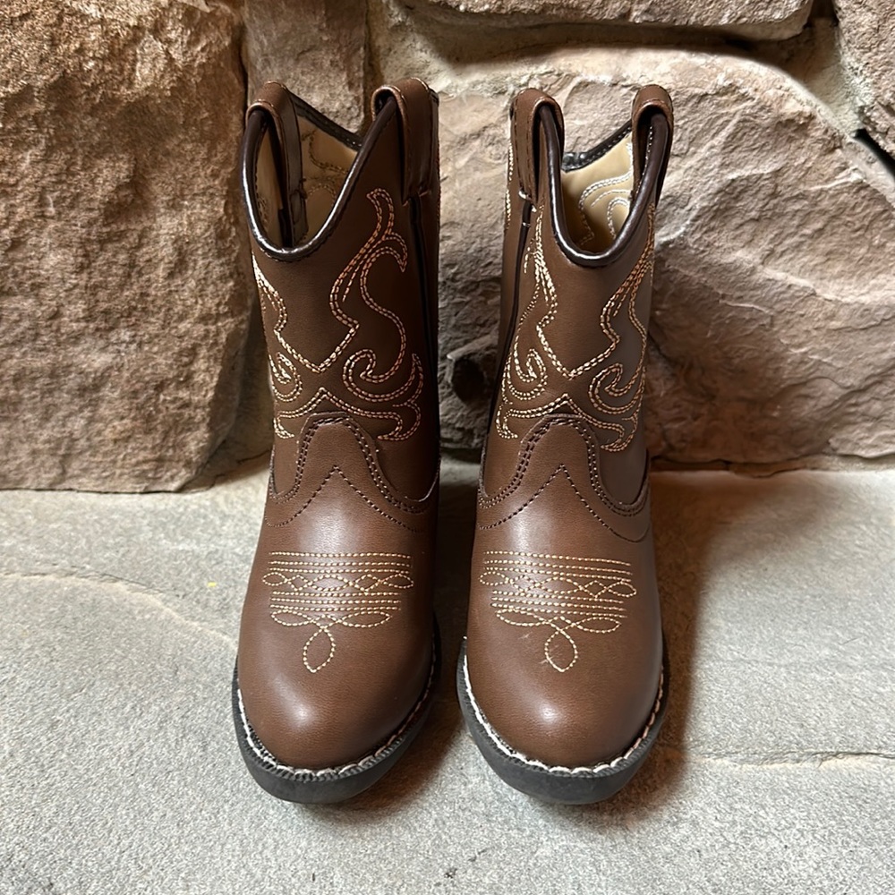 Toddler cow girl boots